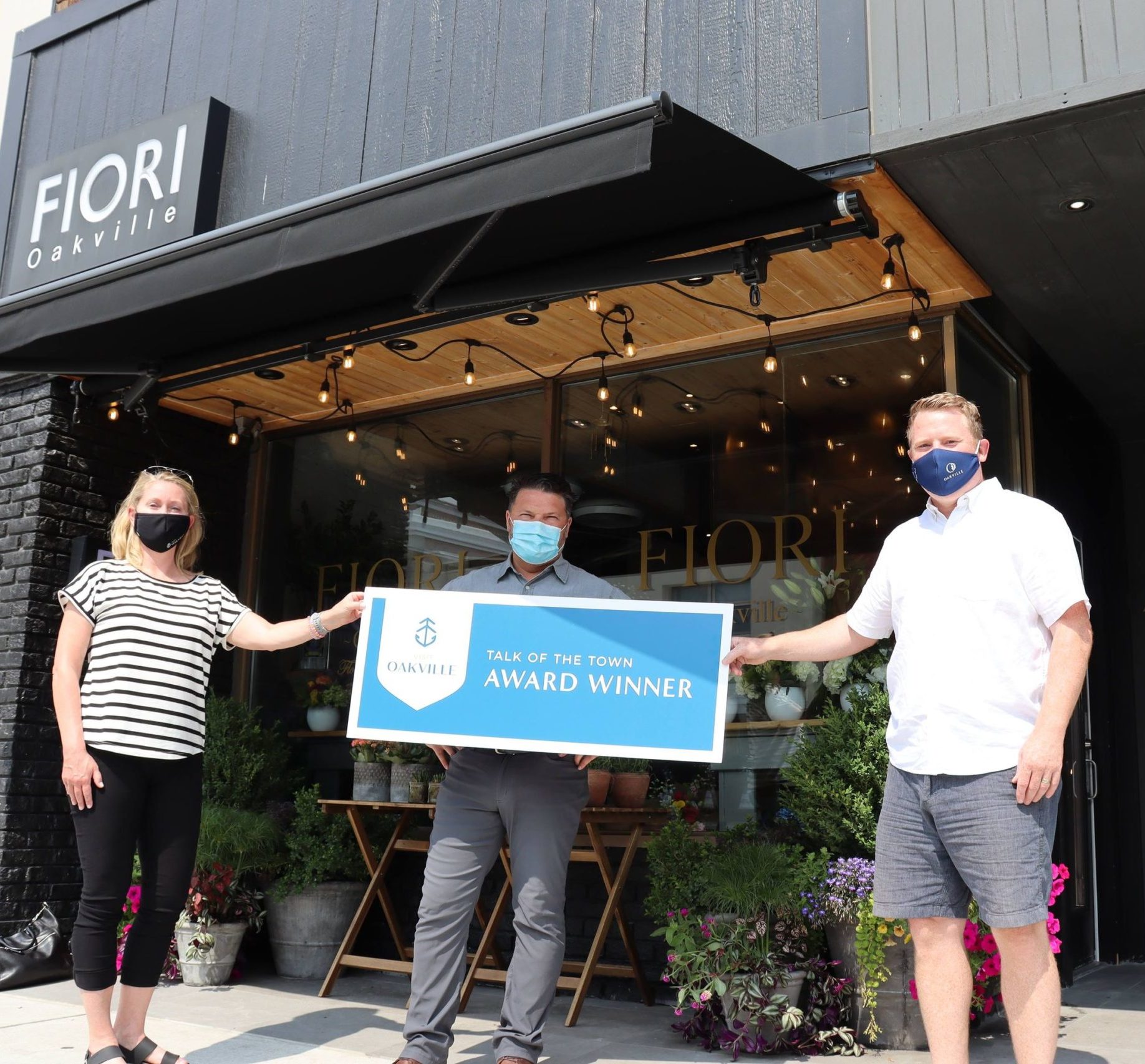 Fiori Oakville wins Best Florist Talk of the Town Award Visit Oakville