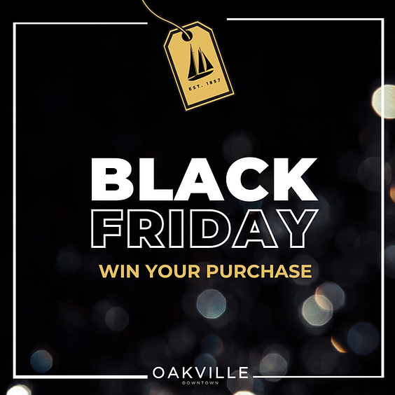 Black Friday - Win Your Purchase