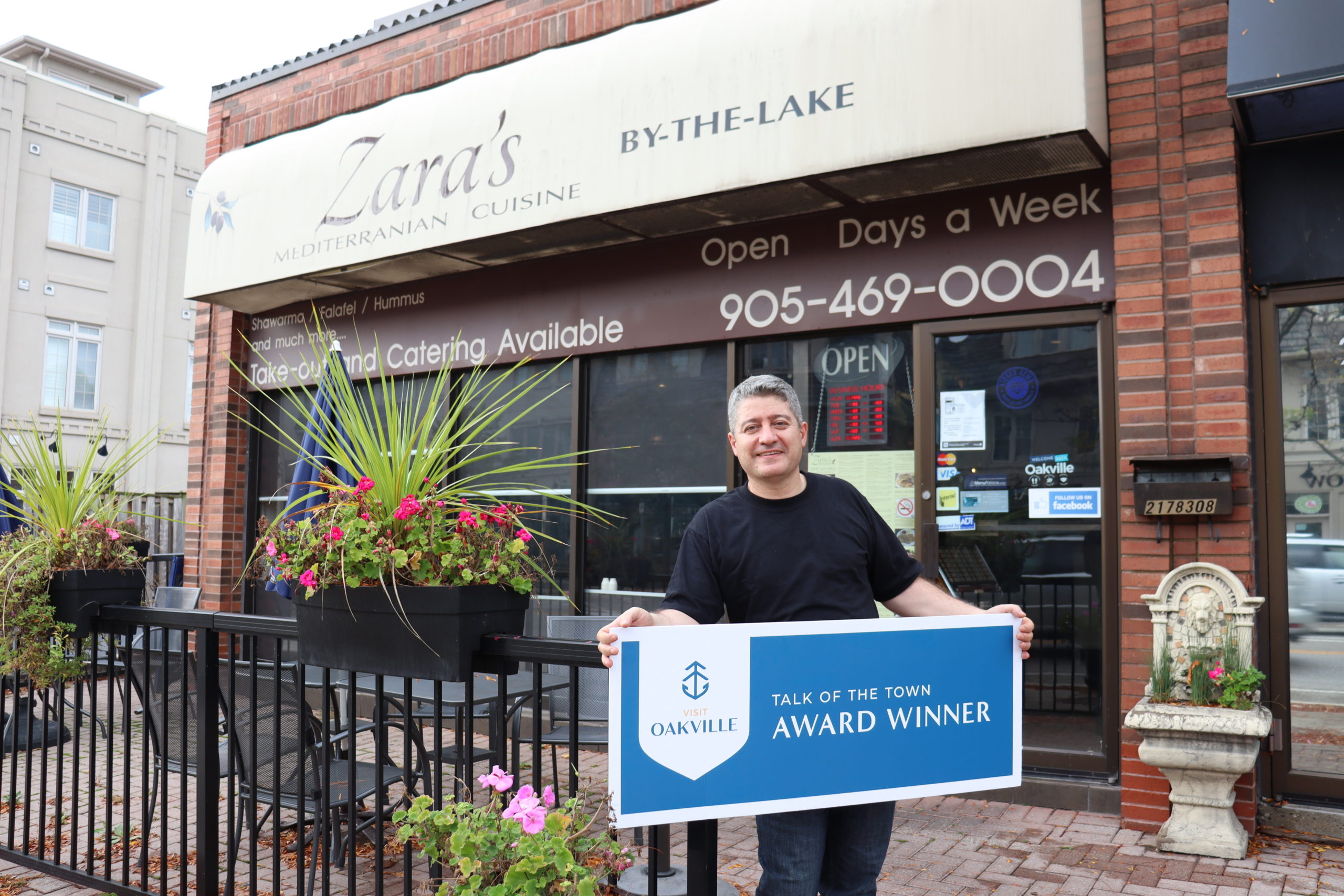 Zara’s by the Lake wins Best Mediterranean Talk of the Town Award