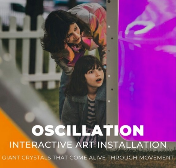 Oscillation: An Interactive Art Exhibit