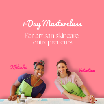 1-Day Masterclass for Artisan Skincare Entrepreneurs - Dec 01