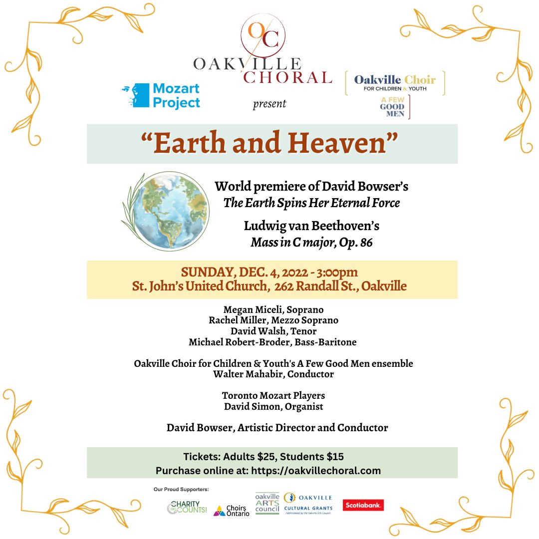Oakville Choral's Winter Concert