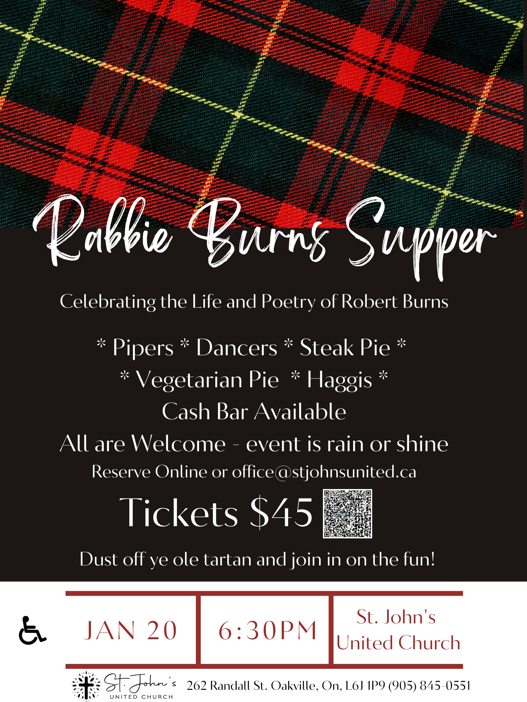 Rabbie Burns Supper