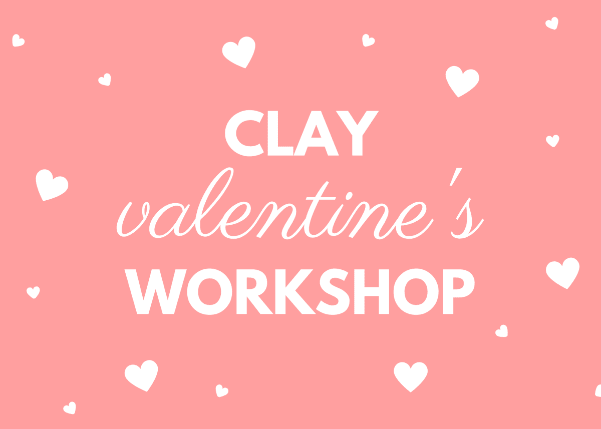 Children's Valentine's Clay Handbuilding Workshop