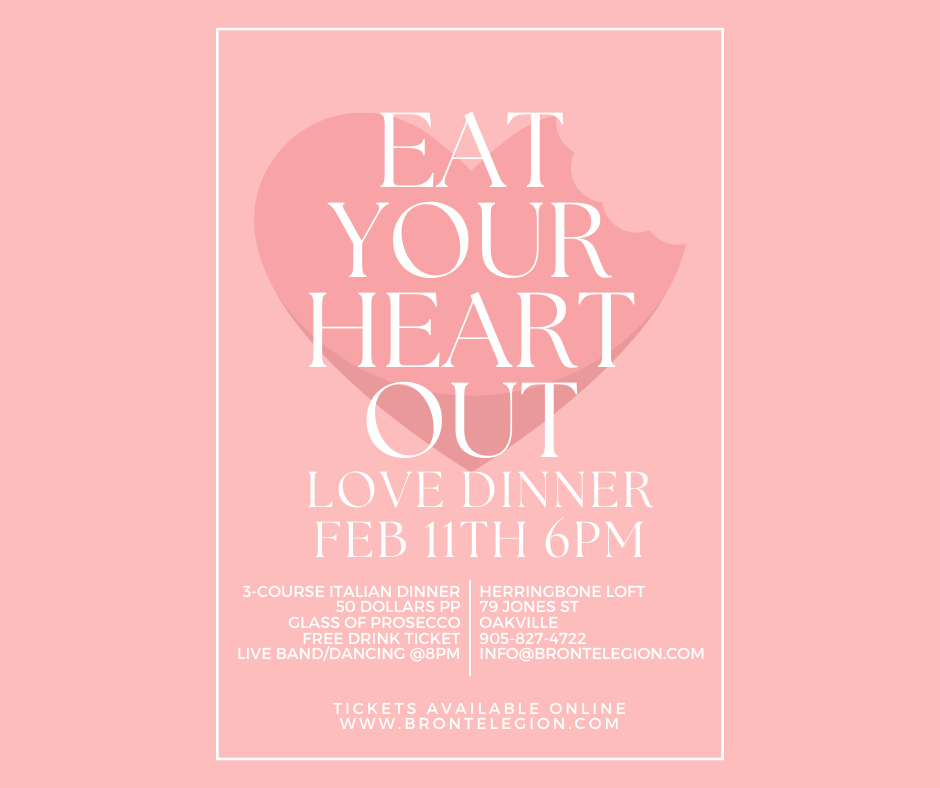 Bronte Legion's Love Dinner