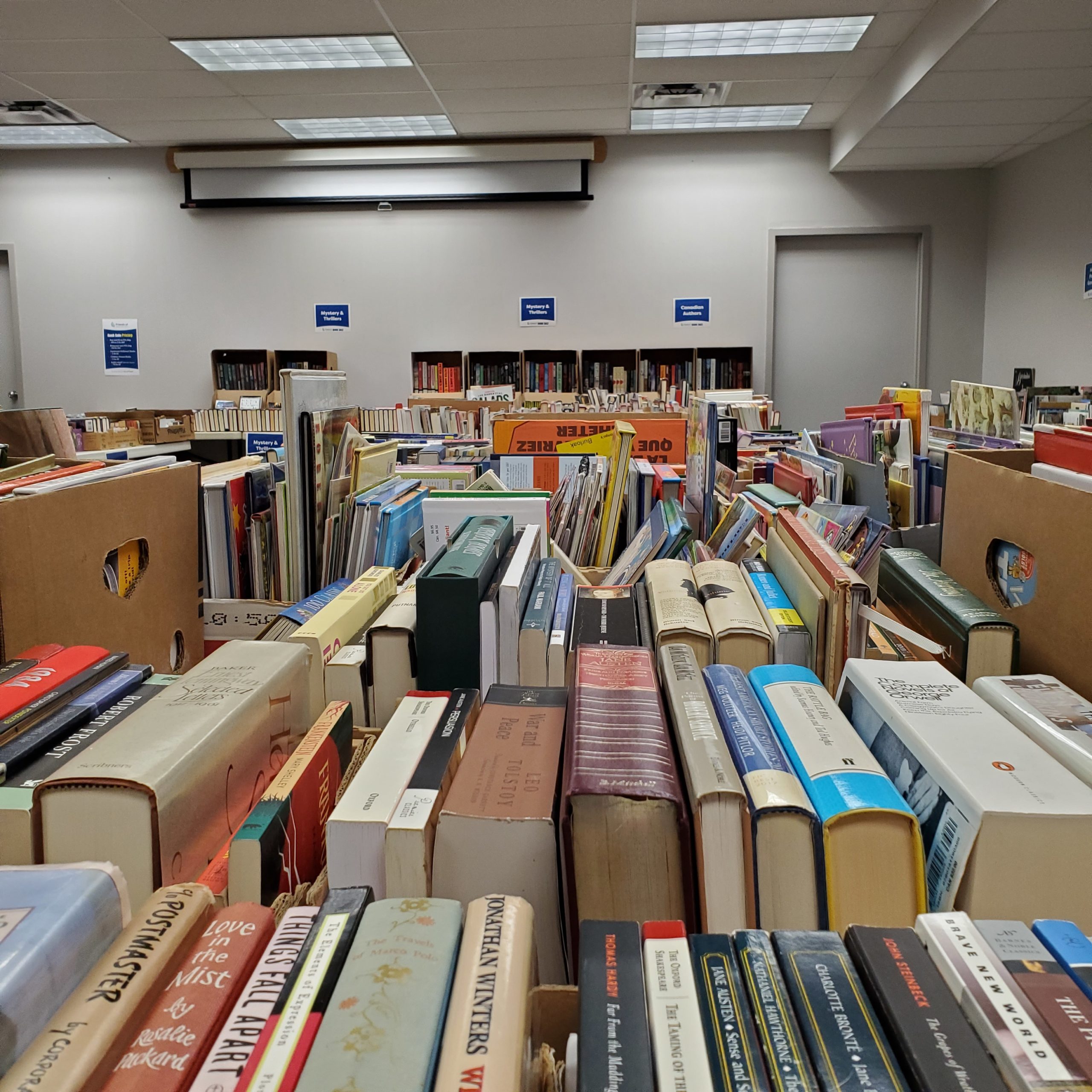 The Friends of the Library Book Sale