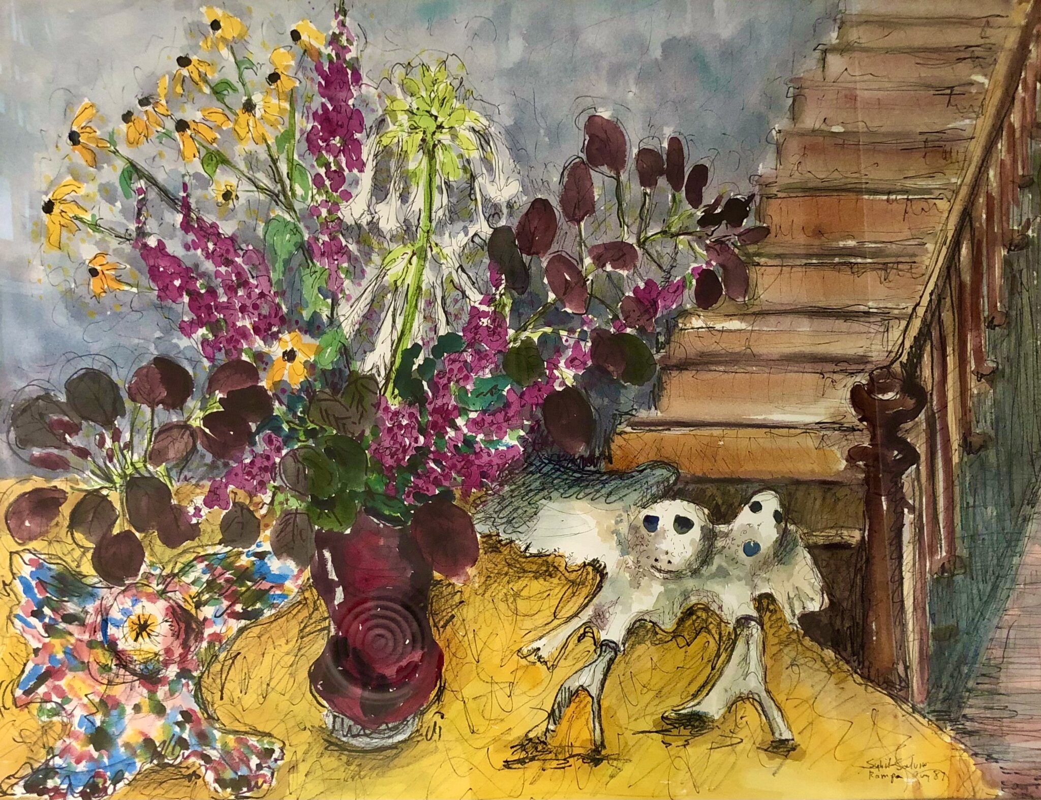 Daddy and Me: The Art of Sybil Rampen and Father, Hugh Salvin Calverley