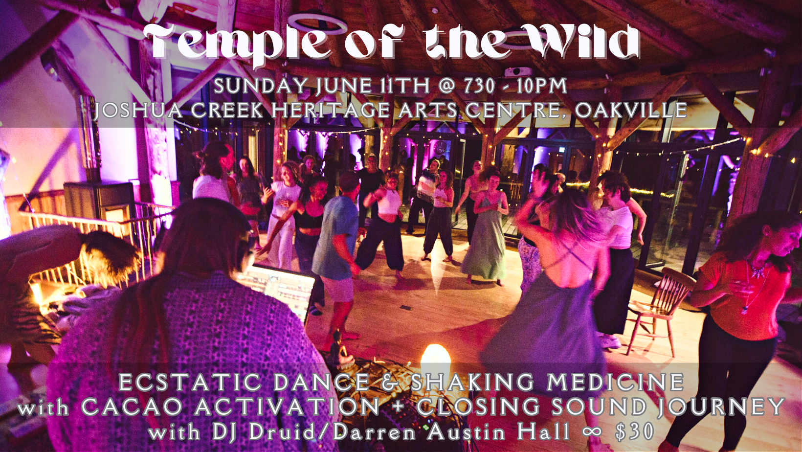 Temple of the Wild Ecstatic Dance w/ Darren Austin Hall
