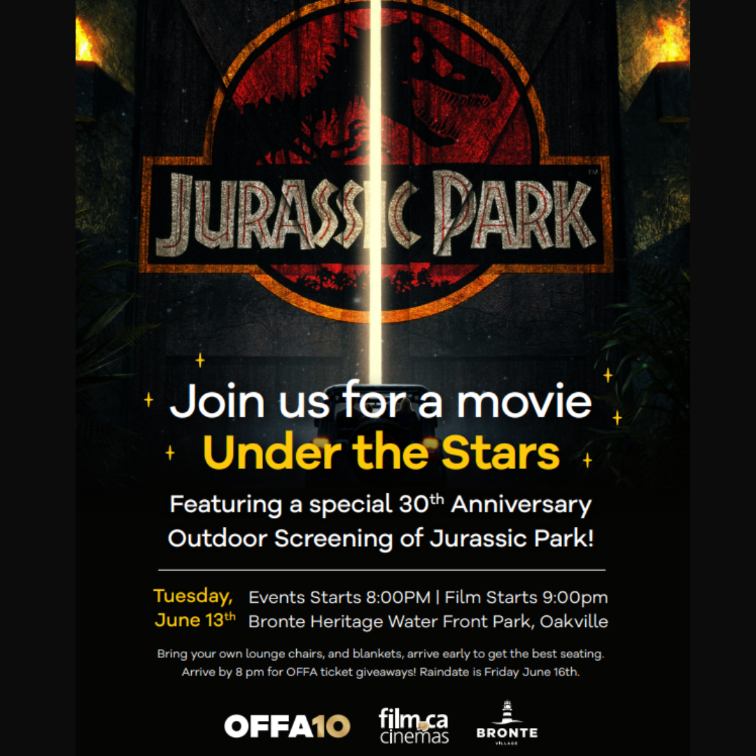 Oakville Festivals of Film & Art: Movie Under the Stars