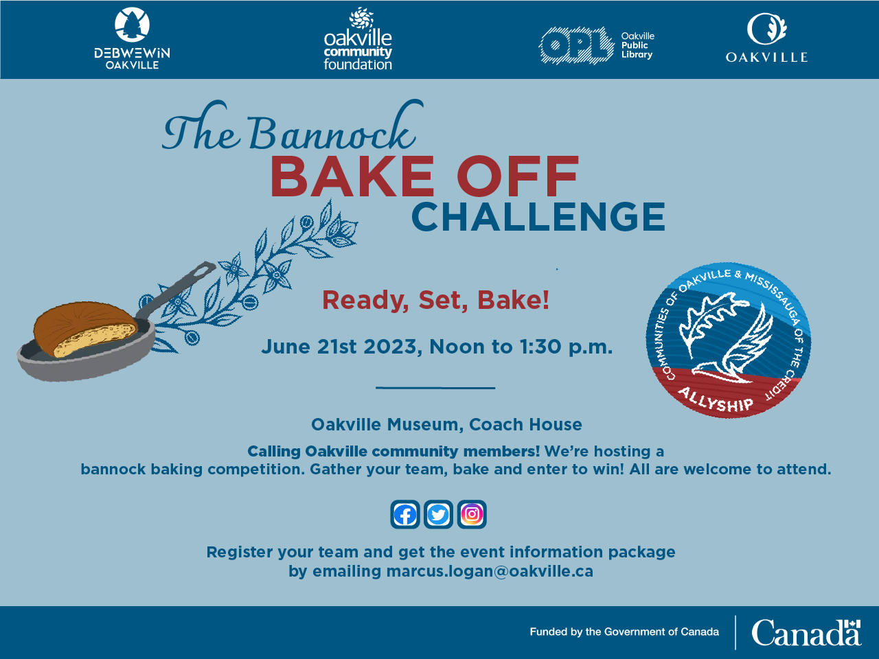 The Bannock Bake Off Challenge