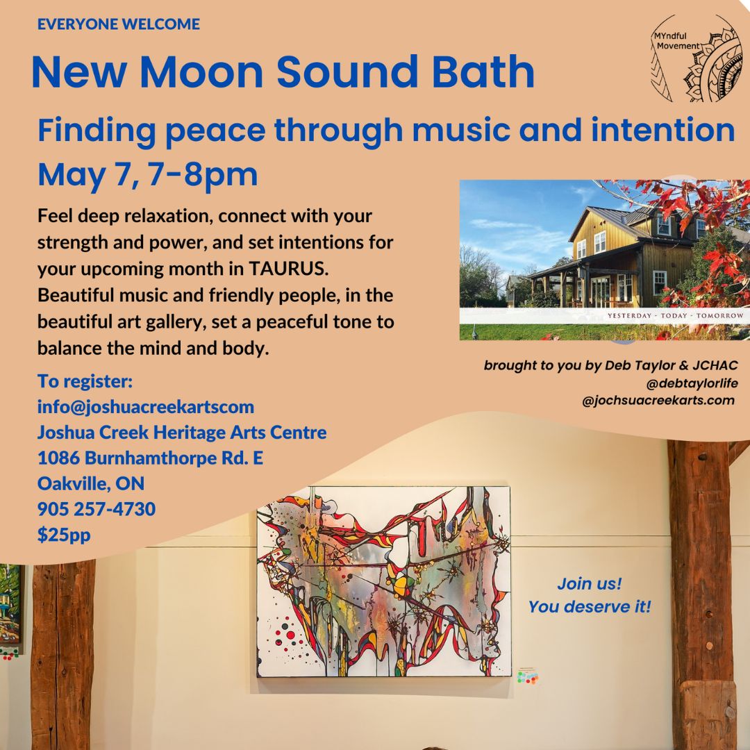 Sound Bath on the New Moon in Taurus