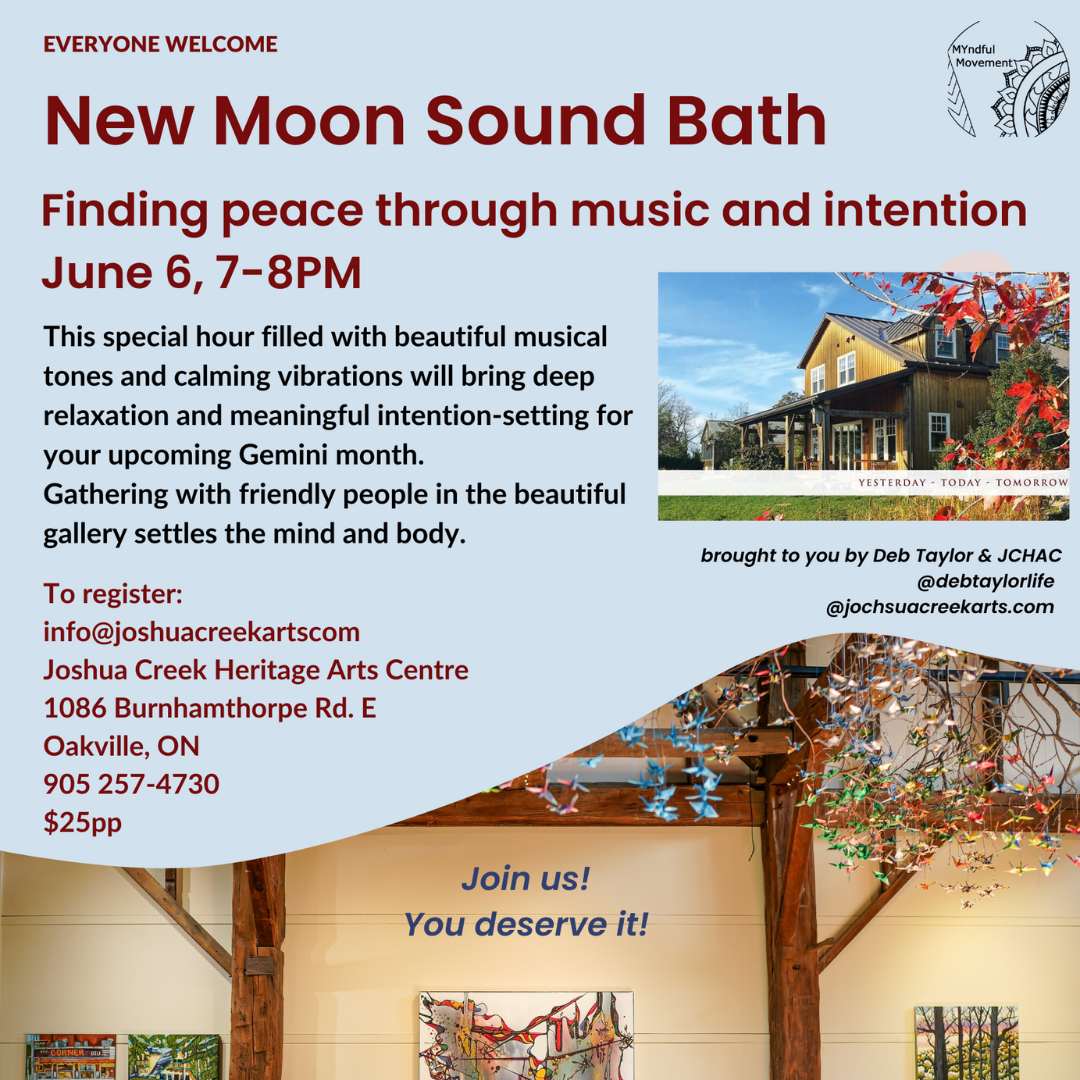 Sound Bath on the New Moon in Gemini