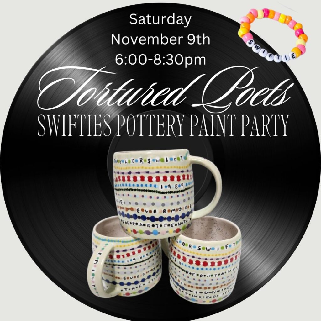 Swifties Pottery Paint Party