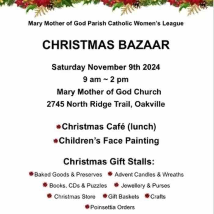 Annual Christmas Bazaar