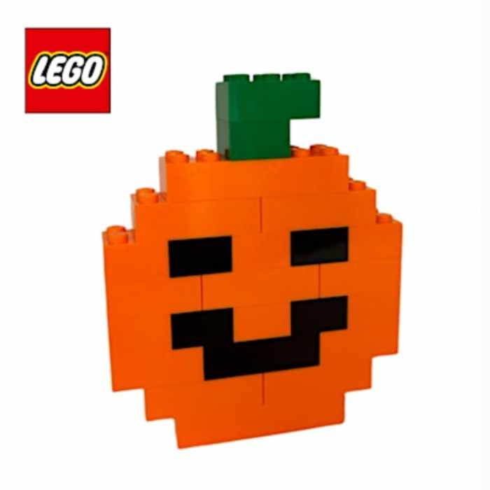 LEGO Jack-o-lantern and Halloween - FREE