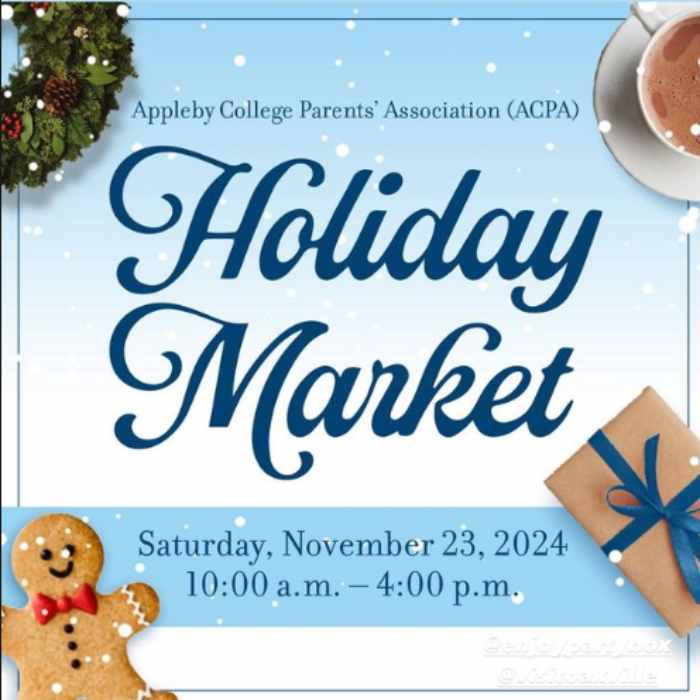 Appleby College Parents’ Association Holiday Market