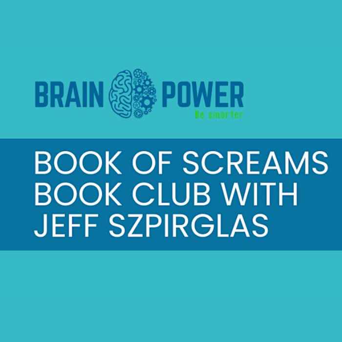 Book of Screams Book Club with Jeff Szpirglas (Grades 4-6)