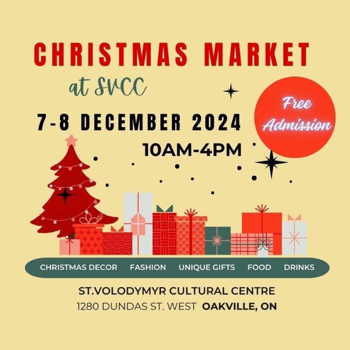 Christmas Market at St. Volodymyr Cultural Centre