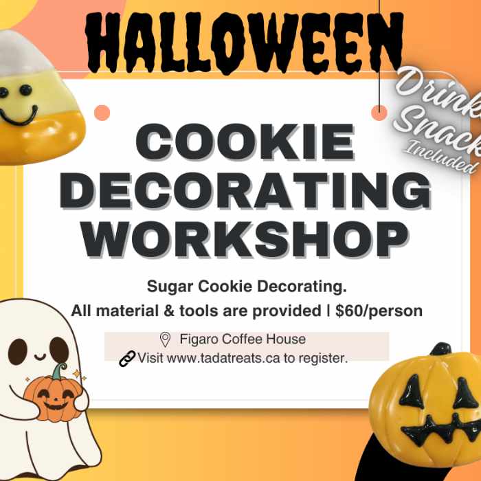 Halloween Cookie Decorating Workshop