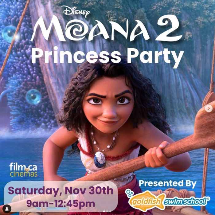 Moana 2 Princess Party | Film.Ca Cinemas
