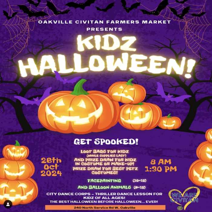 Oakville Civitan Farmers Market Halloween