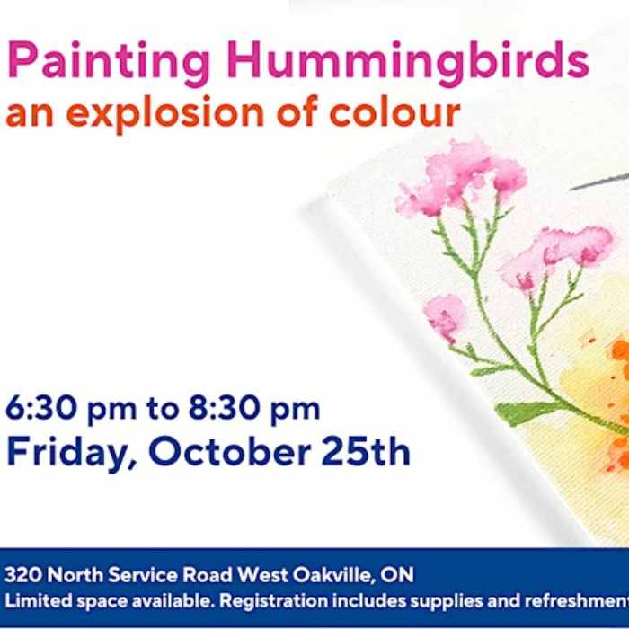Painting Hummingbirds