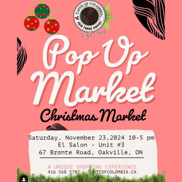 Taste of Colombia | Pop Up Christmas Market