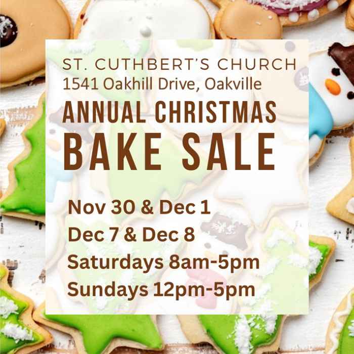 Annual Christmas Bake Sale