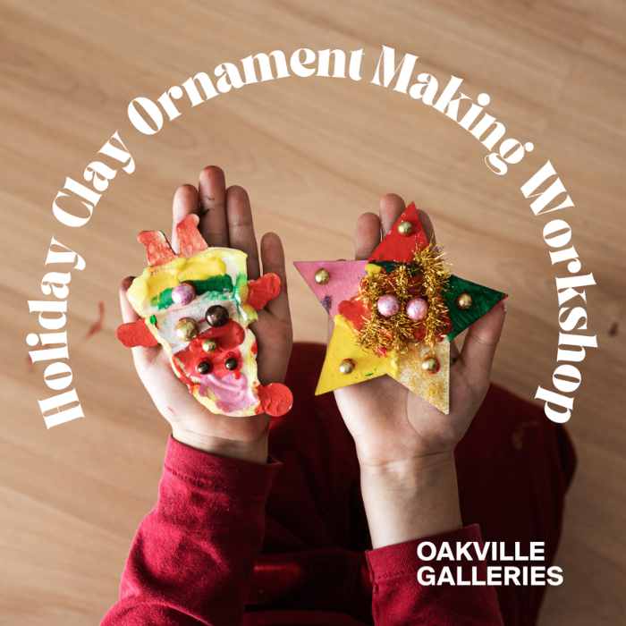 Holiday Clay Ornament Making Workshop