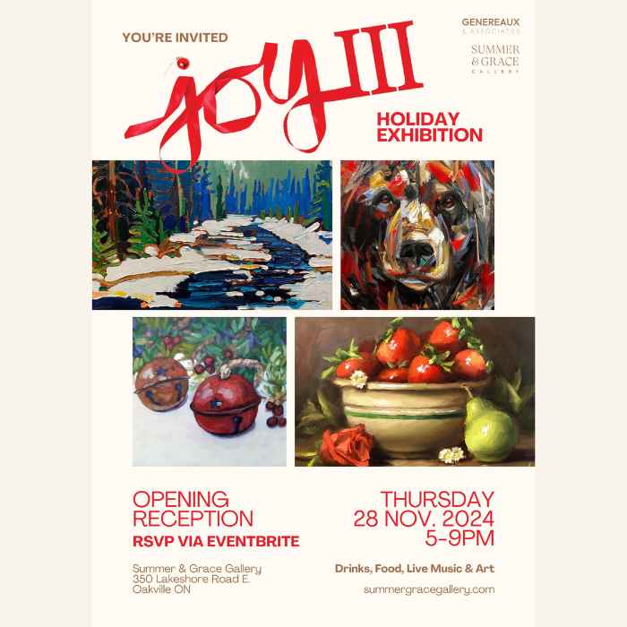Joy III Annual Holiday Exhibition by Summer & Grace