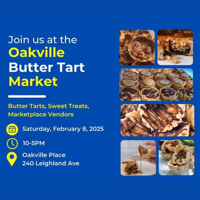 Oakville 2025 Butter Tart Market
