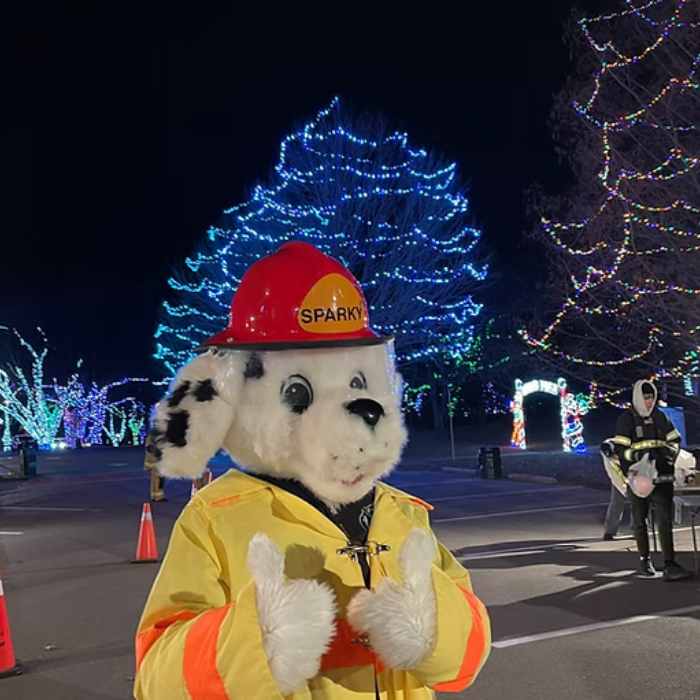 Oakville Firefighters’ drive-thru Toy Drive