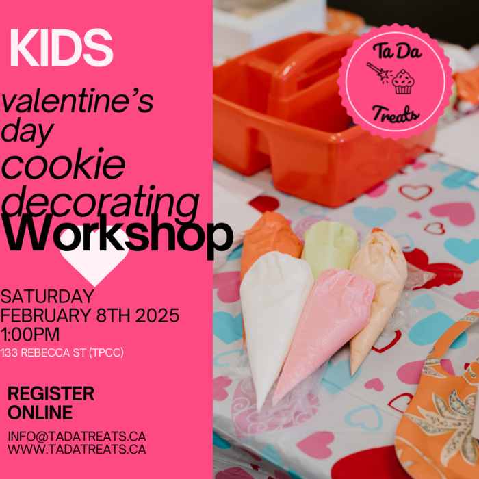 Kids Valentines Day Cookie Decorating Workshop
