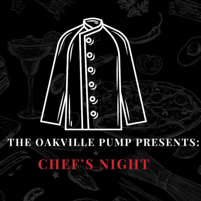 Chef's Night at The Oakville Pump & Patio