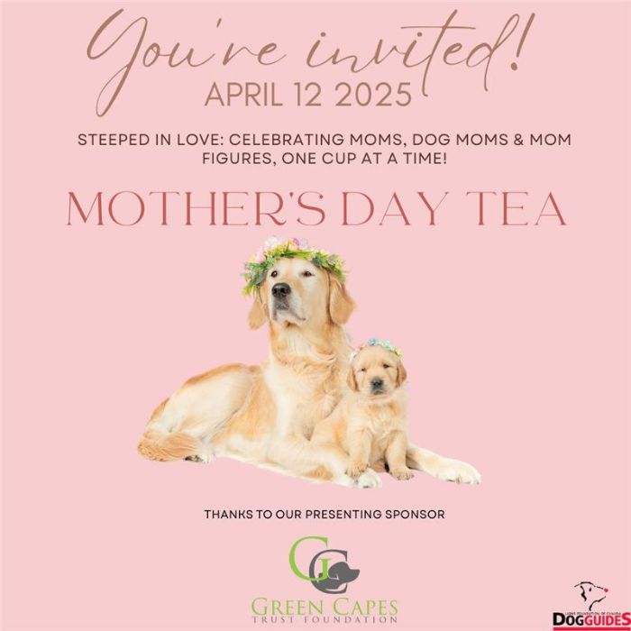 Mother's Day High Tea & Puppies