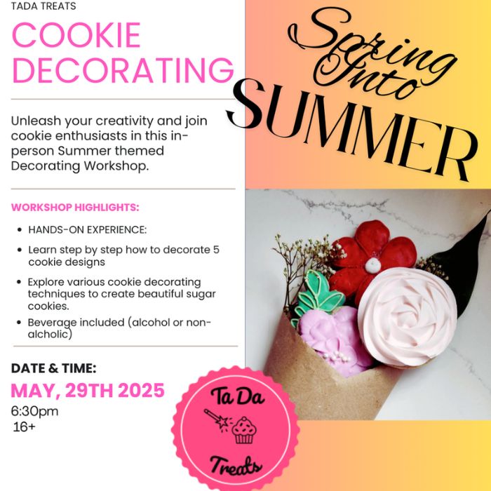 Spring into Summer Cookie Decorating Workshop
