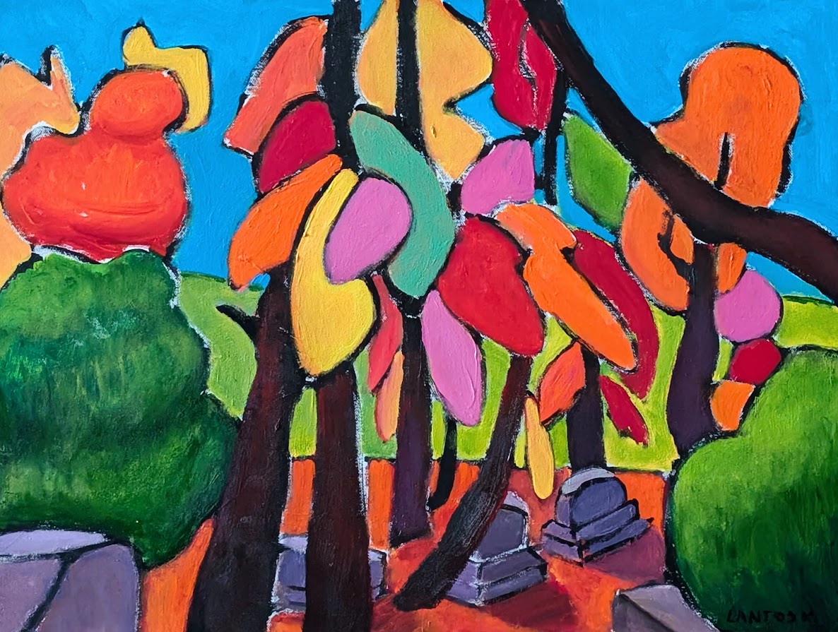 Crossing Boarders | Paintings by Krisztina Lantos
