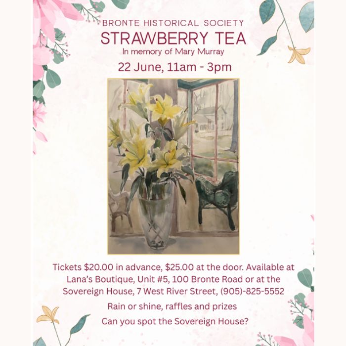Strawberry Tea in Memory of Mary Murray