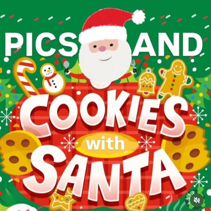 Pics & Cookies with Santa