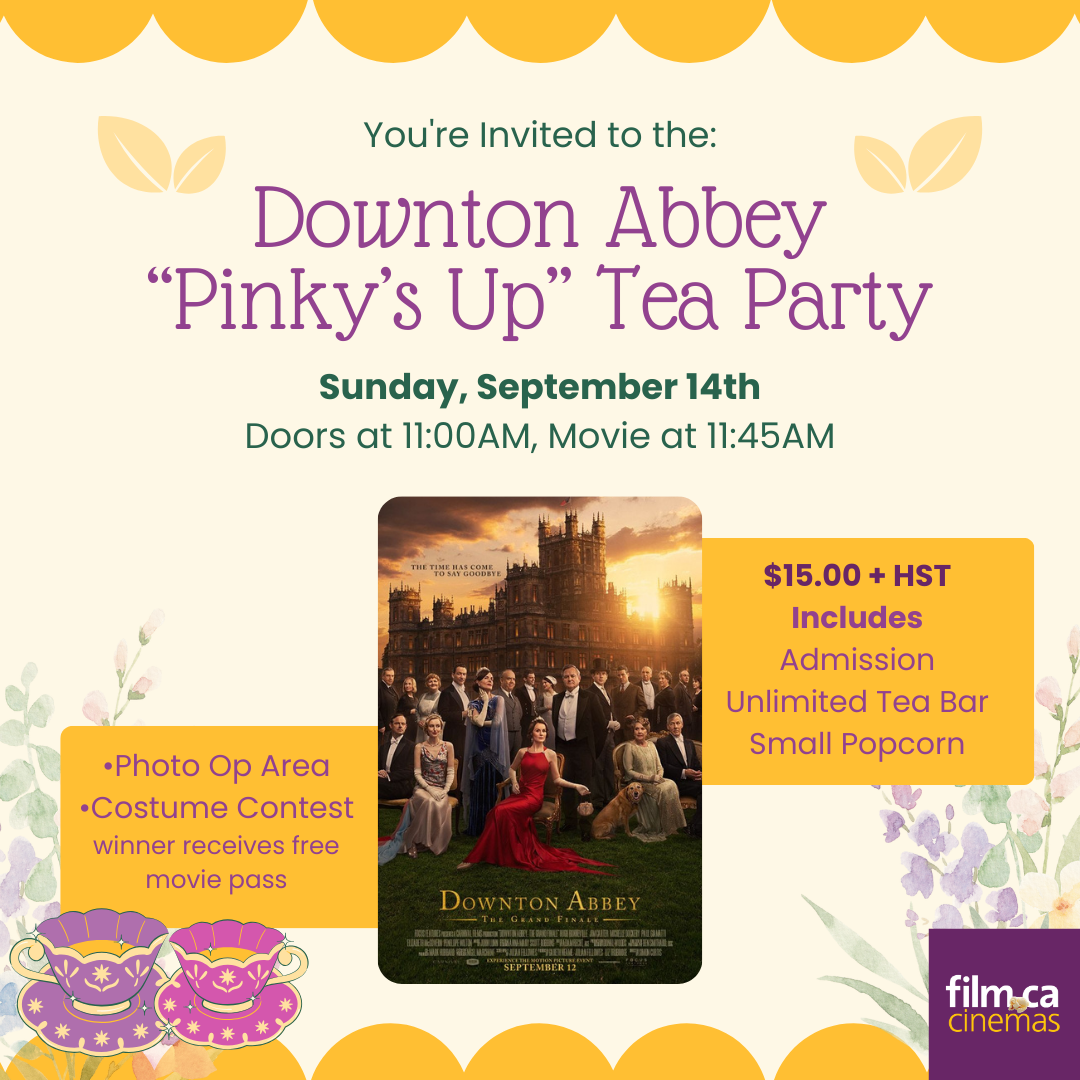 Downton Abbey – “Pinky’s Up” Tea Party