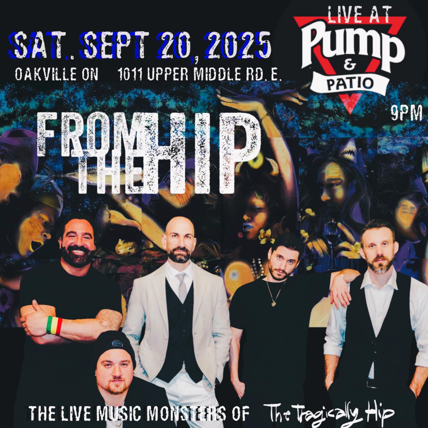 From The Hip - A Tragically Hip Cover Band!