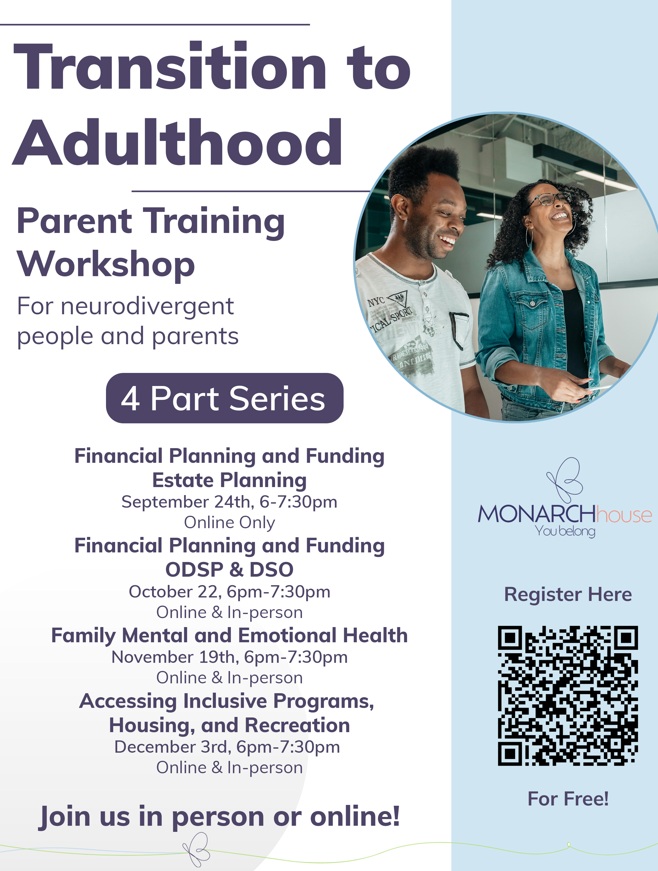 Navigating the Transition to Adulthood for Neurodivergent Teens Workshop