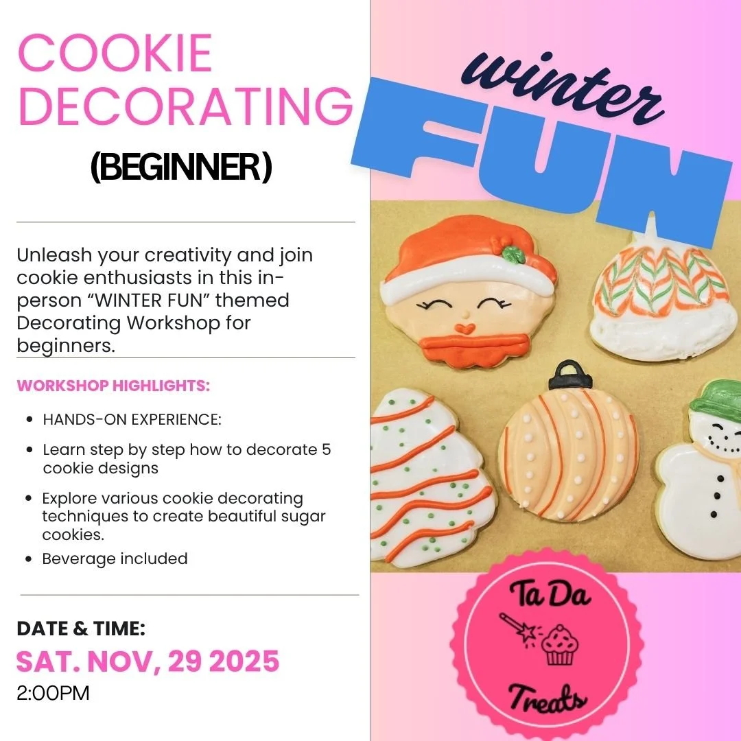 Winter Fun Cookie Decorating Workshop (Beginner - All Ages)