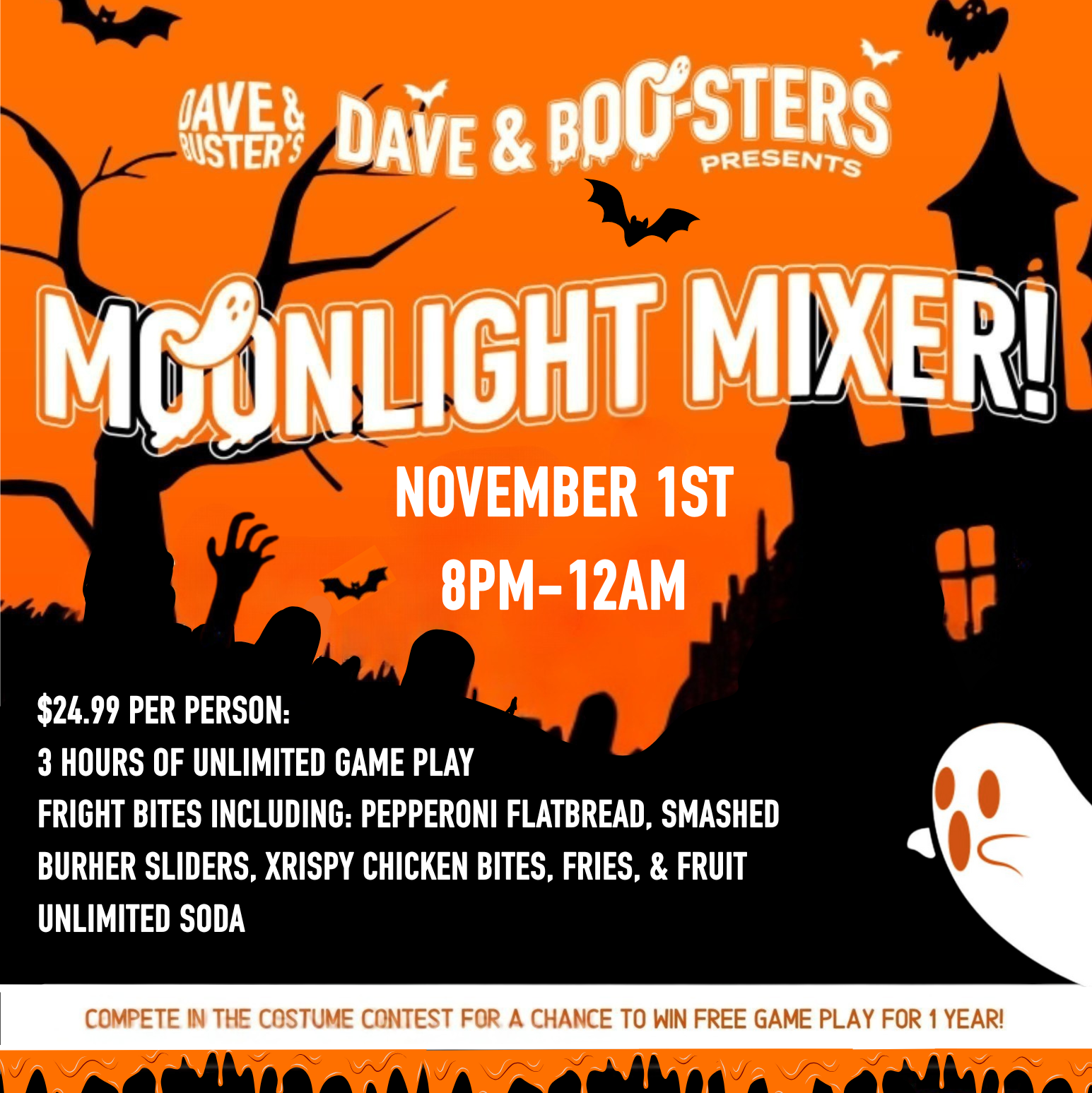 Dave & Boo-ster's Moonlight Mixer