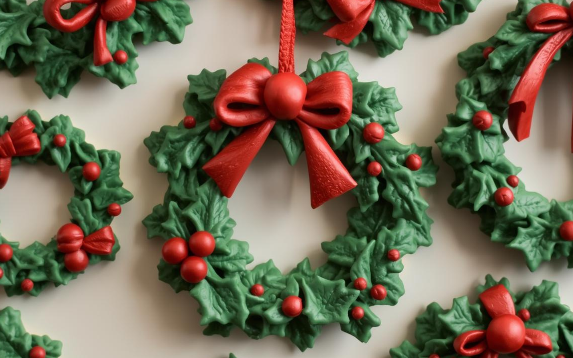 Family Holiday Workshop: Clay Wreaths