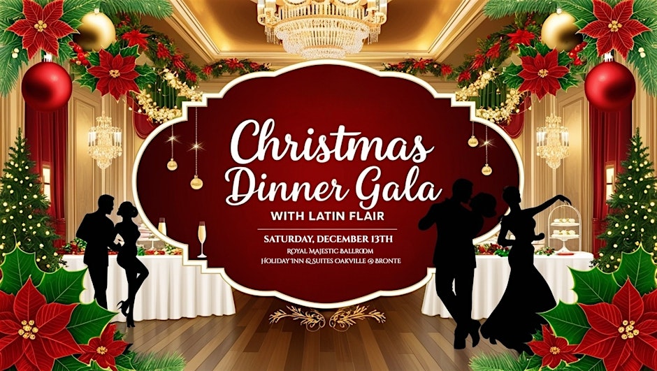 A Night of Sparkle & Celebration: Christmas Dinner Gala with Latin Flair