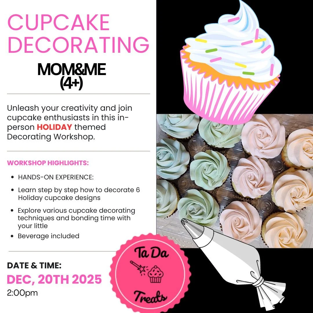 Holiday Cupcake Decorating (Mom & Me)