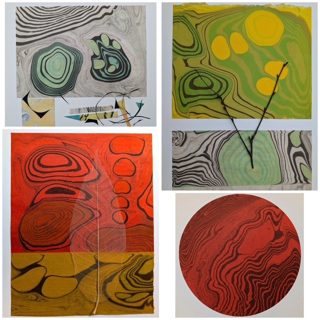 Suminagashi (Japanese Paper Marbling)