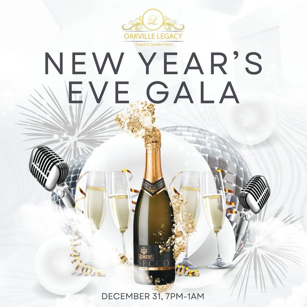 New Year's Eve Gala at Oakville Legacy