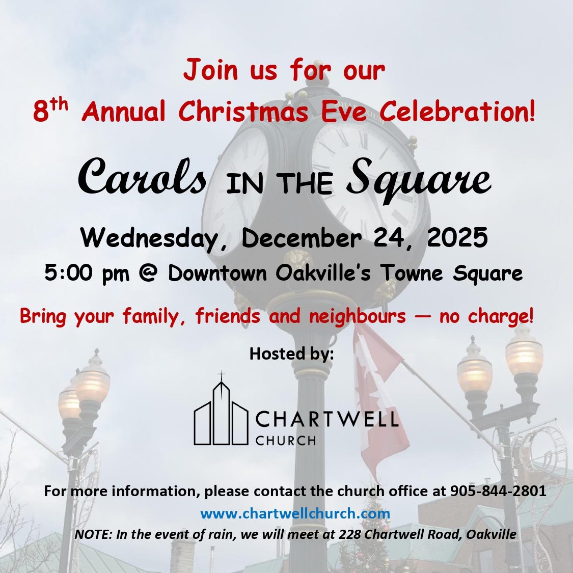 8th Annual Christmas Eve Carols in the Square